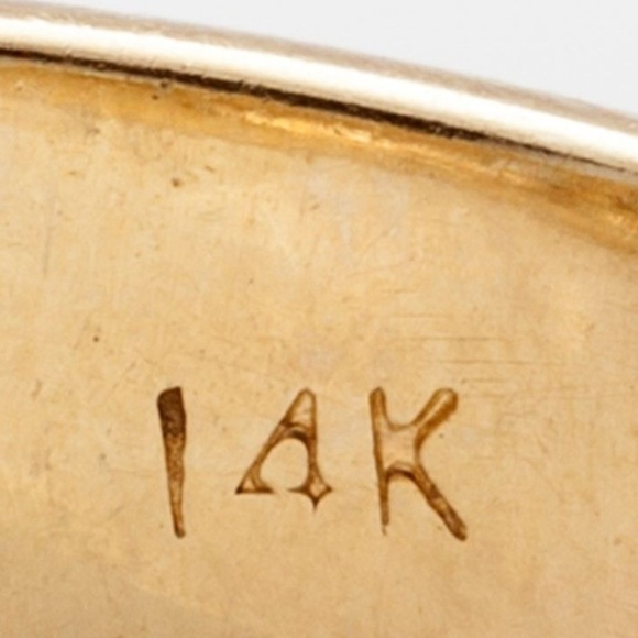 14k Gold Mans Band 3ct VS G Diamond Ring 10 grams - Picture 4 of 4